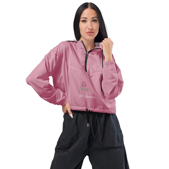 Women's Cropped Windbreaker WCFB0132 product image (1)
