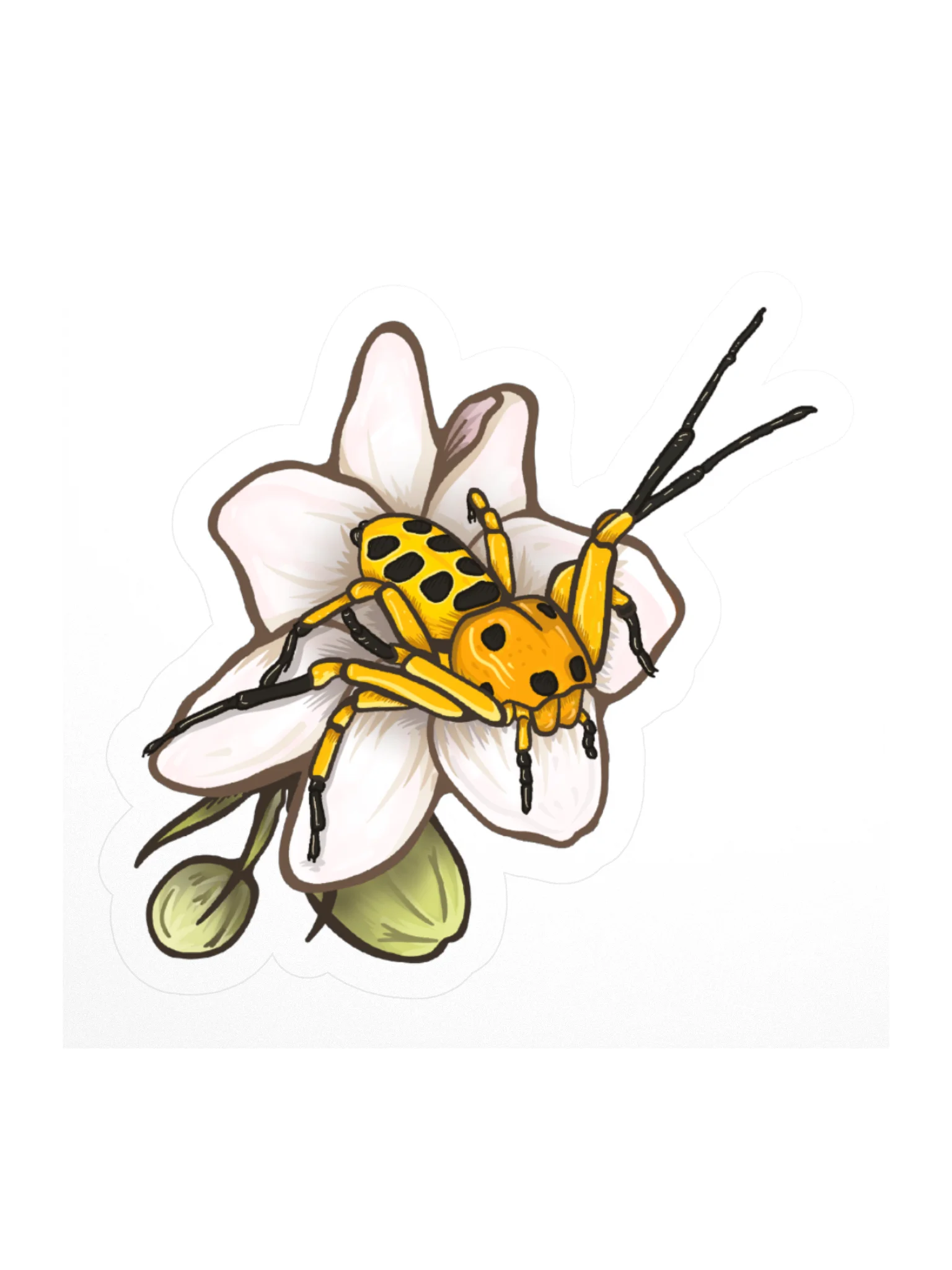 pikachu crab spider sticker product image (3)