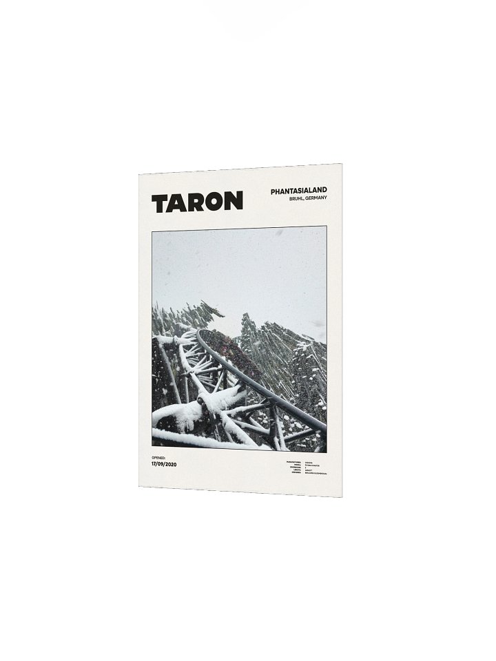 Taron in the Snow Premium Poster product image (2)