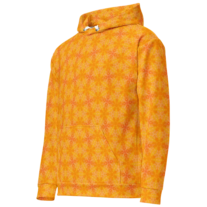 Sun Burst Solar Bloom Geometric Seamless Pattern Unisex Hoodie product image (2)