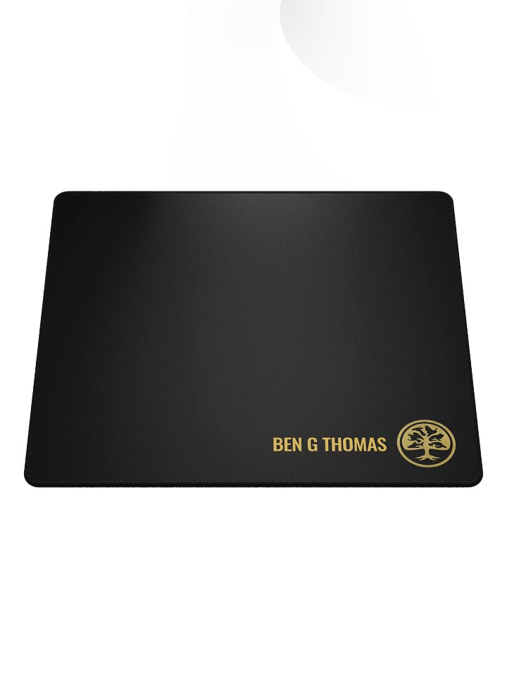 Mouse Mat - Gold Logo - Ben G Thomas product image (1)