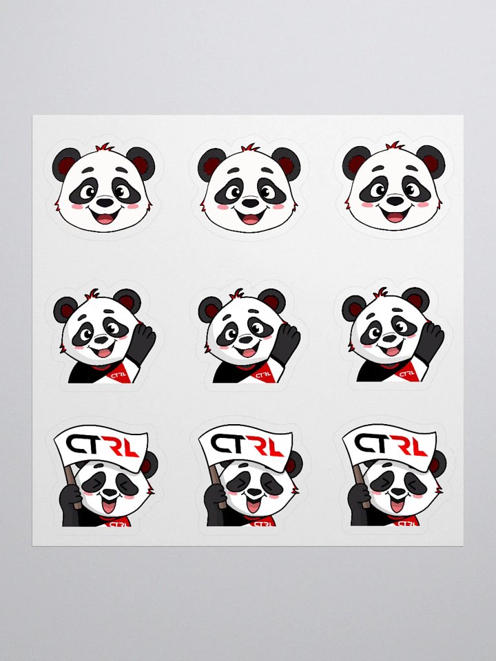 CTRL Shift Kiss Cut Stickers product image (1)