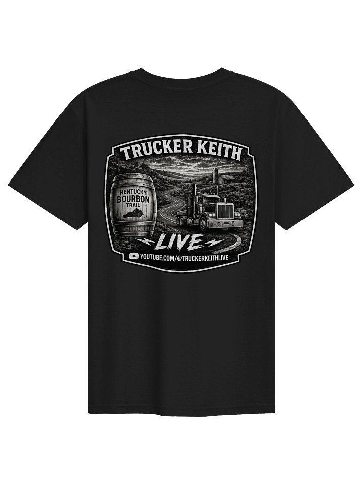 Trucker Keith Live White Badge Tee 2 product image (17)