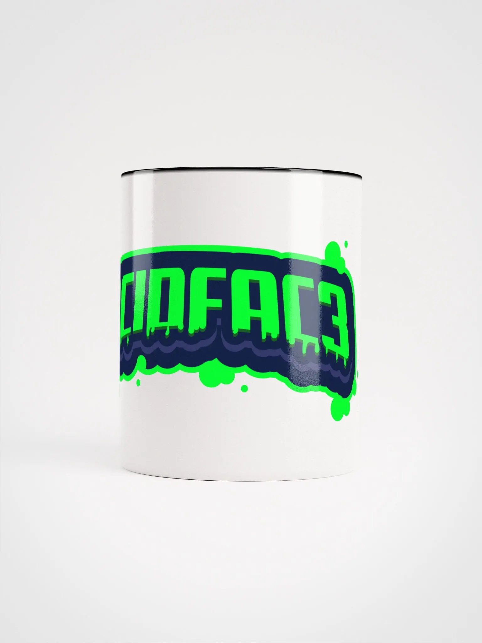 Acidfac3 Text Logo with colored handle Mug product image (20)