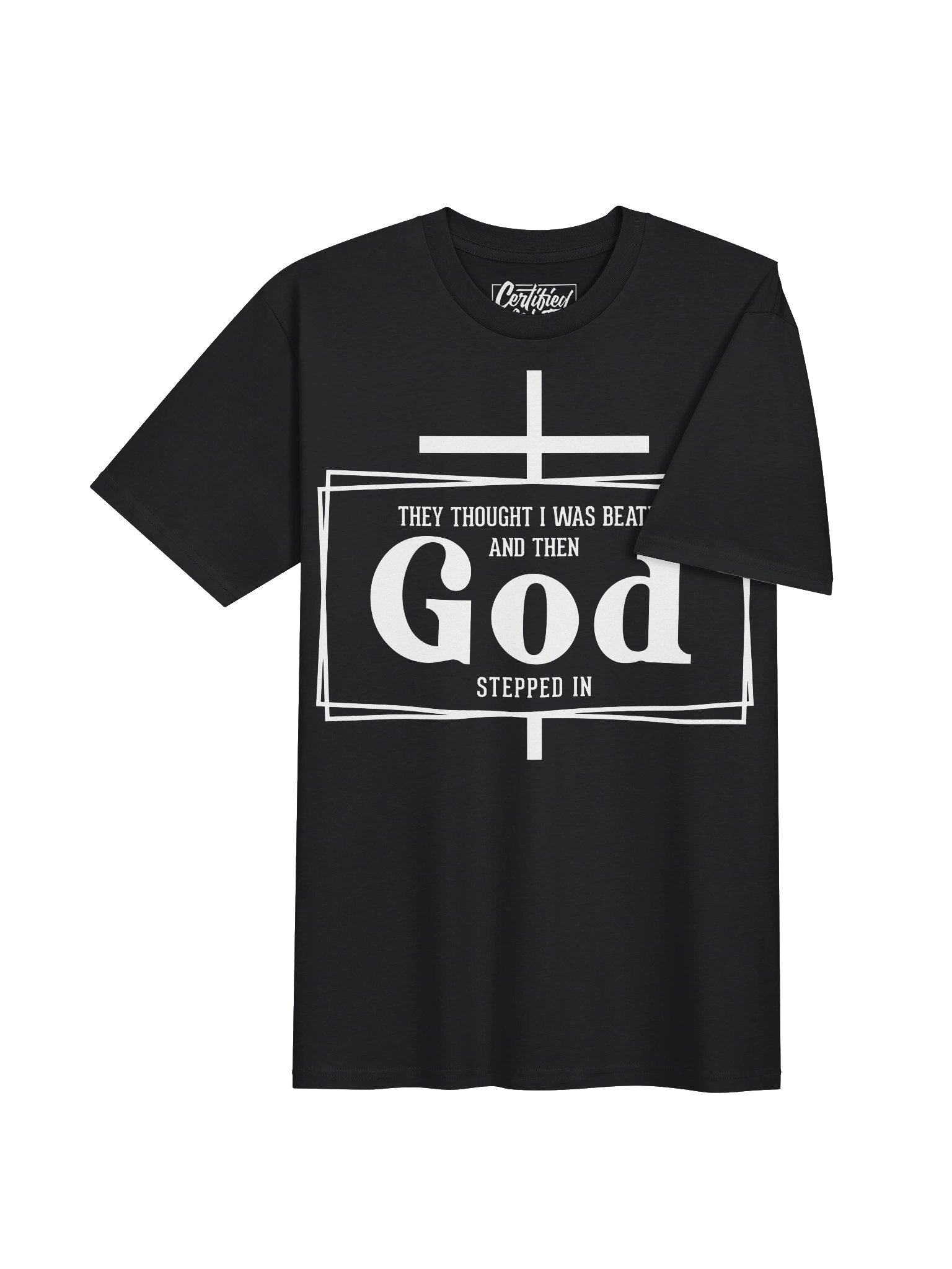 CBF - THEY THOUGHT I WAS BEATEN TEE product image (2)
