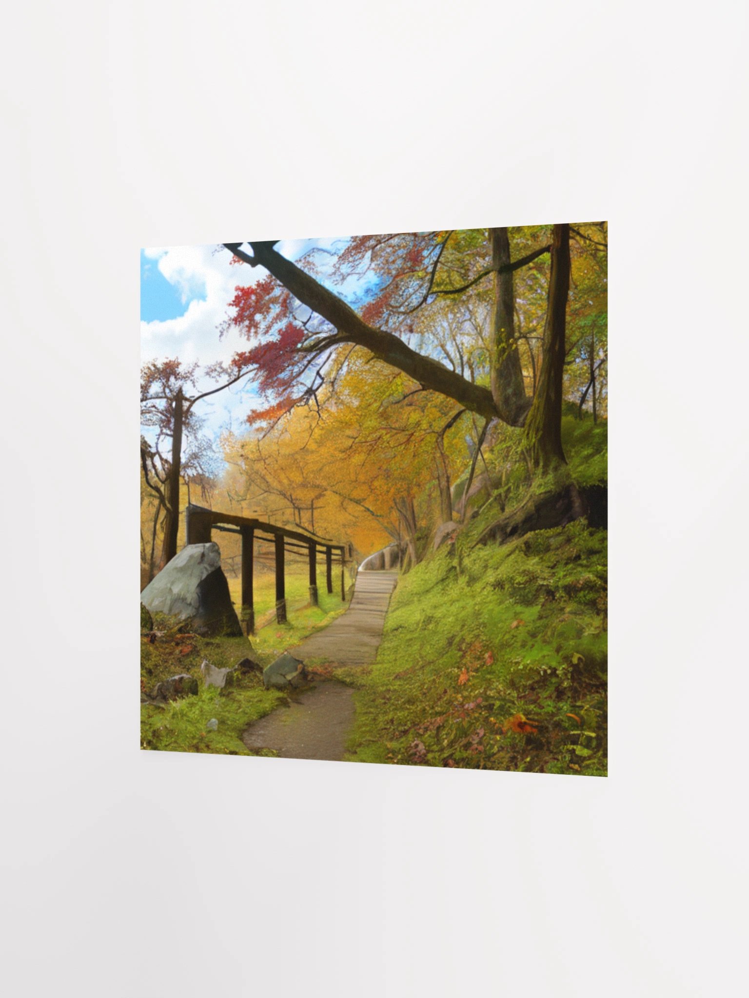 Autumn Pathway Serenity Poster product image (7)