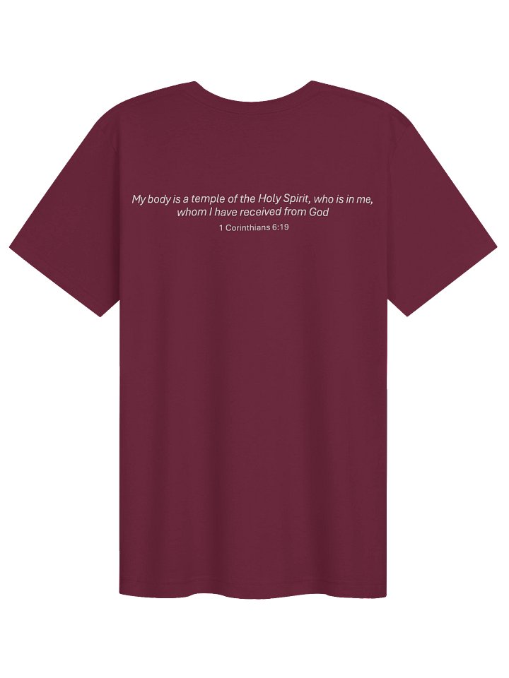 His House Unisex T-Shirt - 1 Cor 6:19 Scripture product image (1)