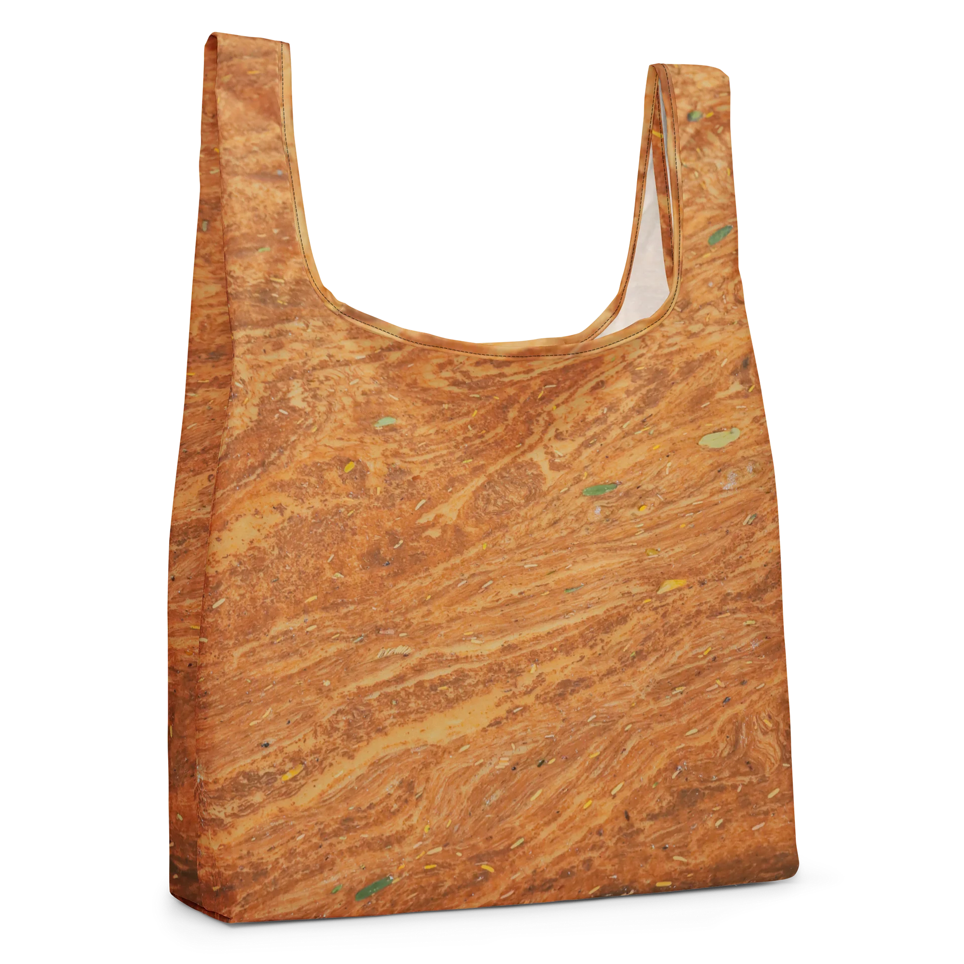Terracotta Tea All-Over Print Shopping Bag product image (4)