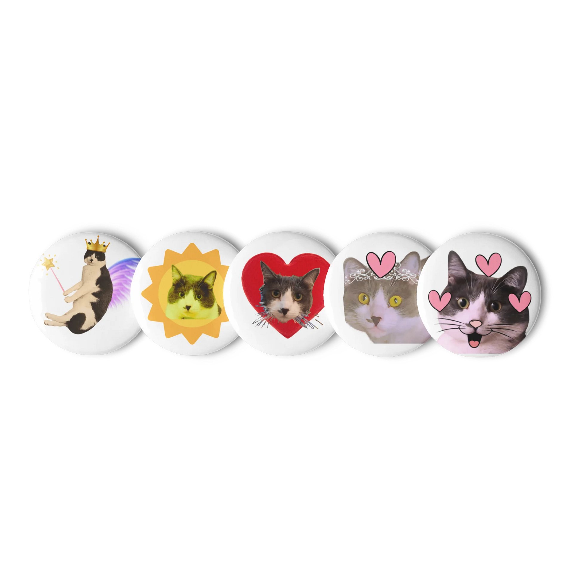 Kiwi the Cat Pin Set product image (1)
