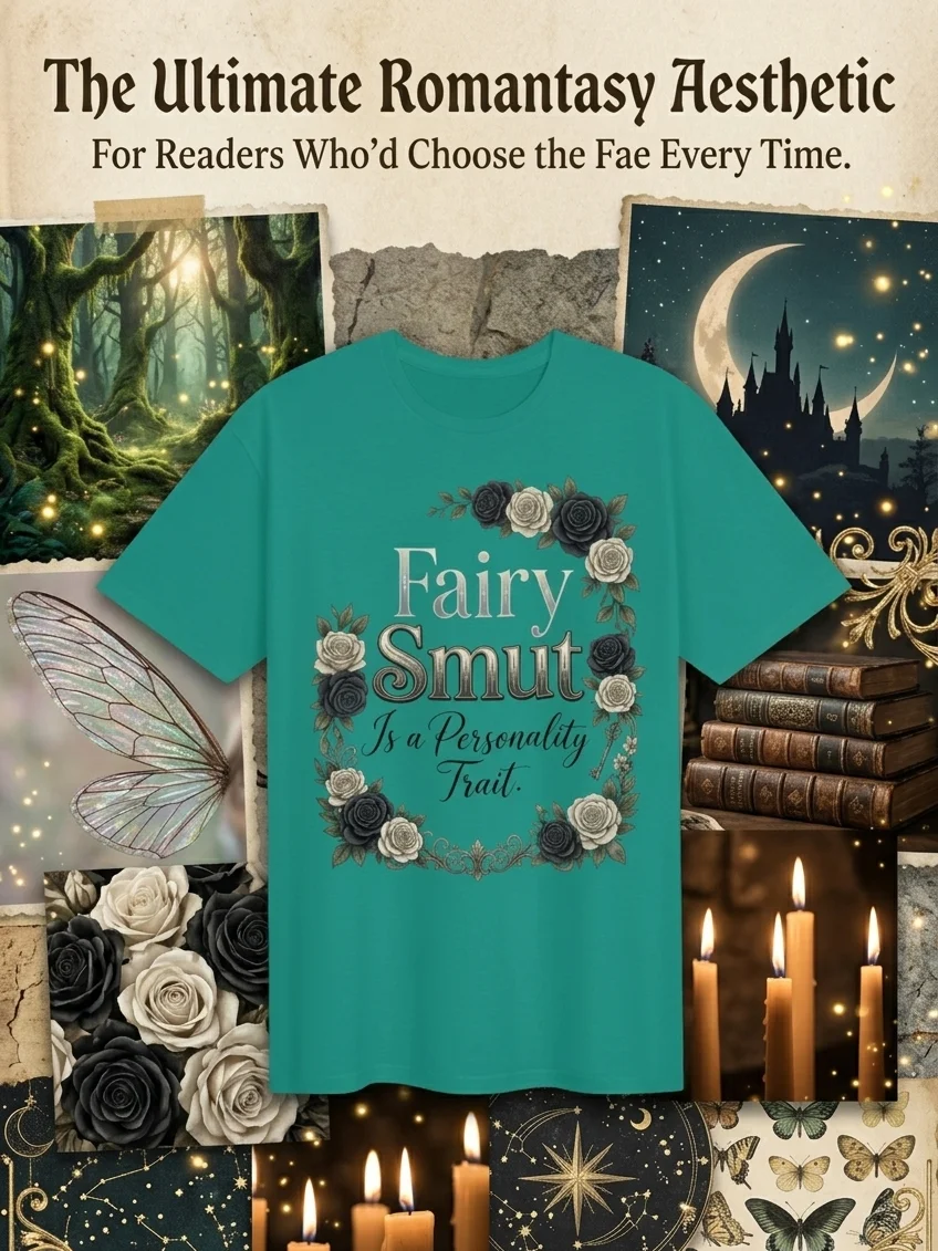 Fairy Smut Is a Personality Trait Spicy Romantasy T-Shirt for BookTok Girls product image (6)