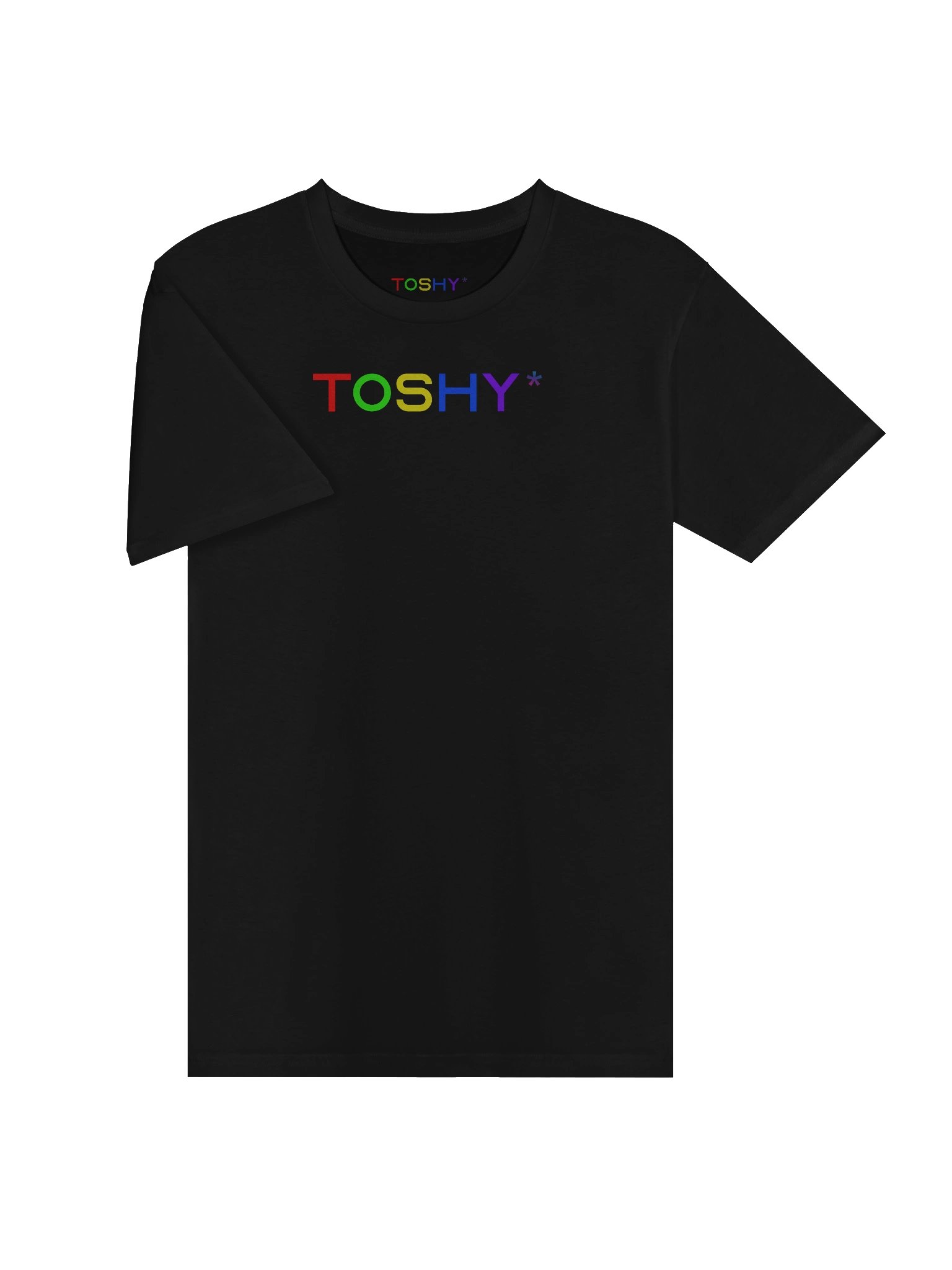 TOSHY* SHIRT (COLORFUL TEXT) (BLACK) product image (3)
