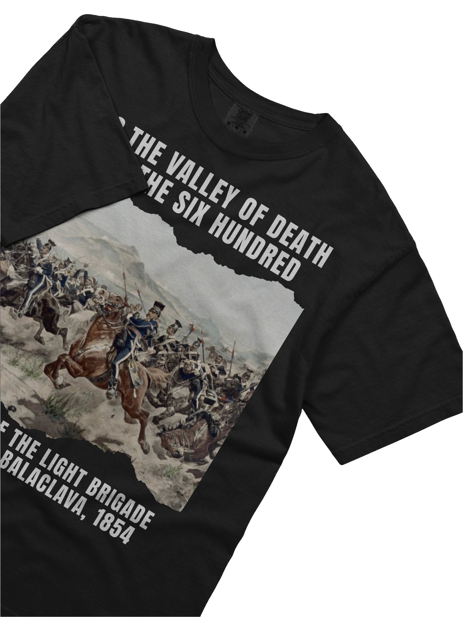 Charge of the Light Brigade – Battle of Balaclava 1854 T-Shirt product image (44)
