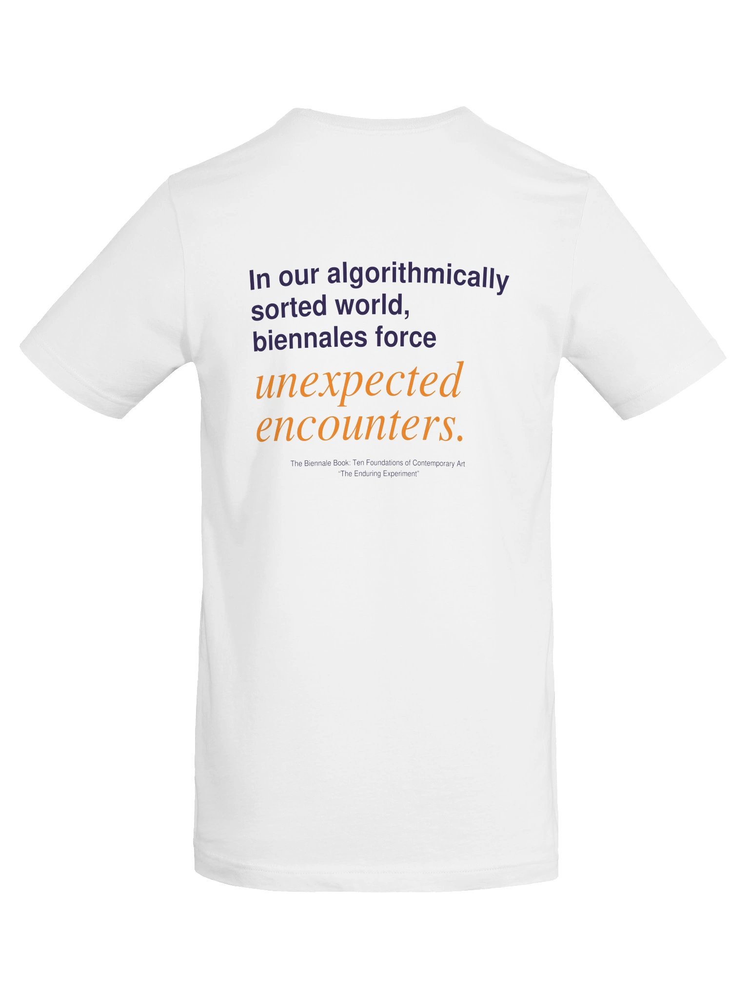 Biennale Book Unexpected Encounters Unisex Tee product image (6)