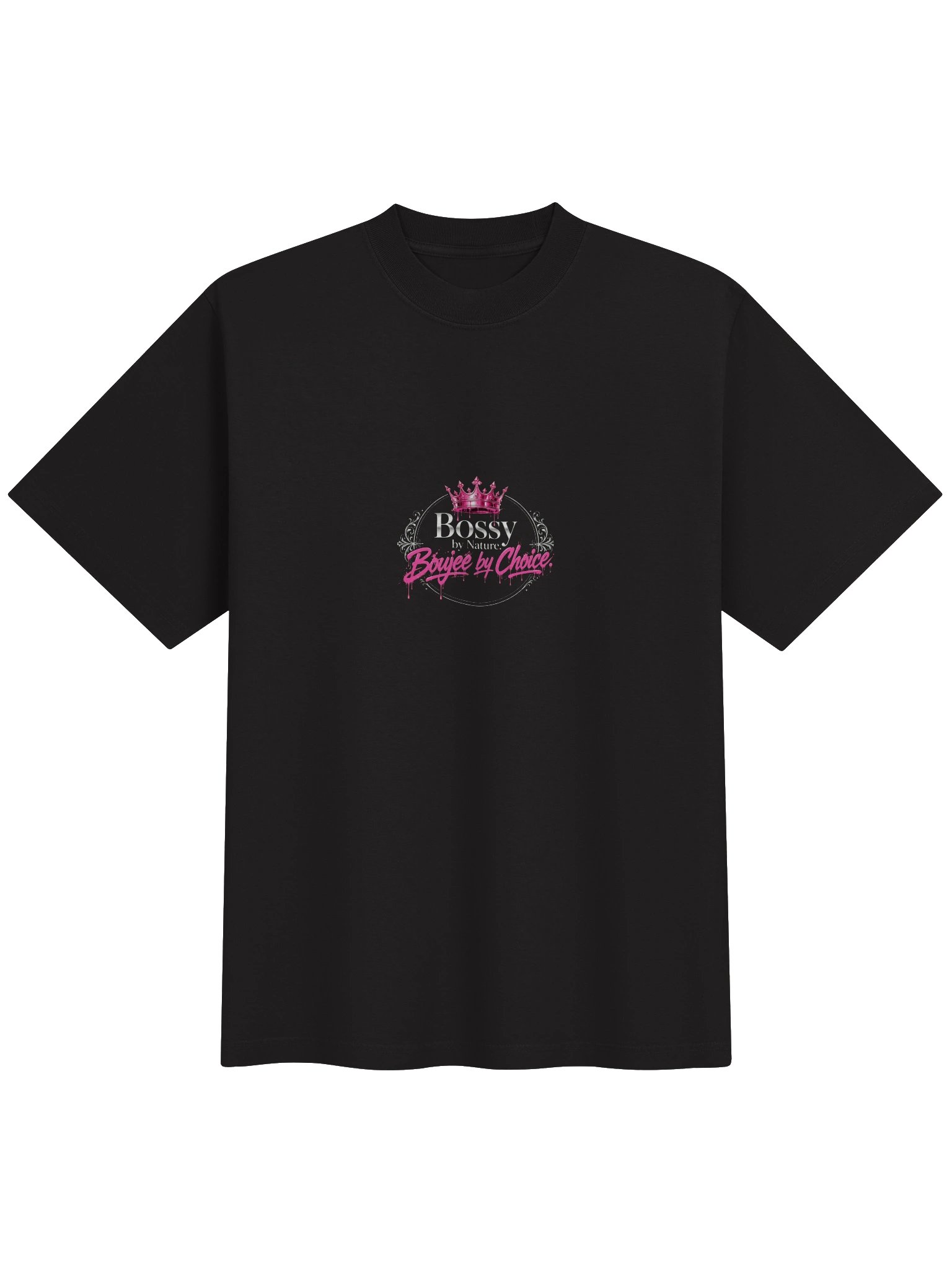 Bossy by Nature Boujee by Choice Tee product image (1)