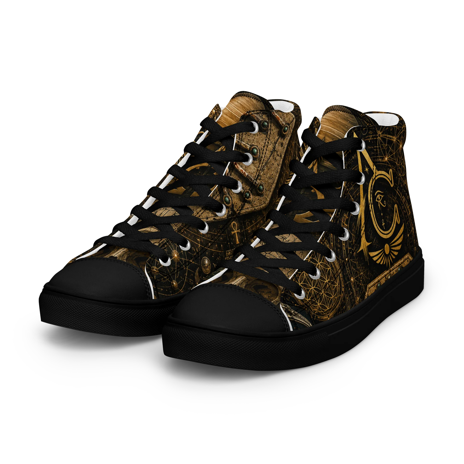 Aliencarving's Alpha and Omega Mens High-Tops product image (6)