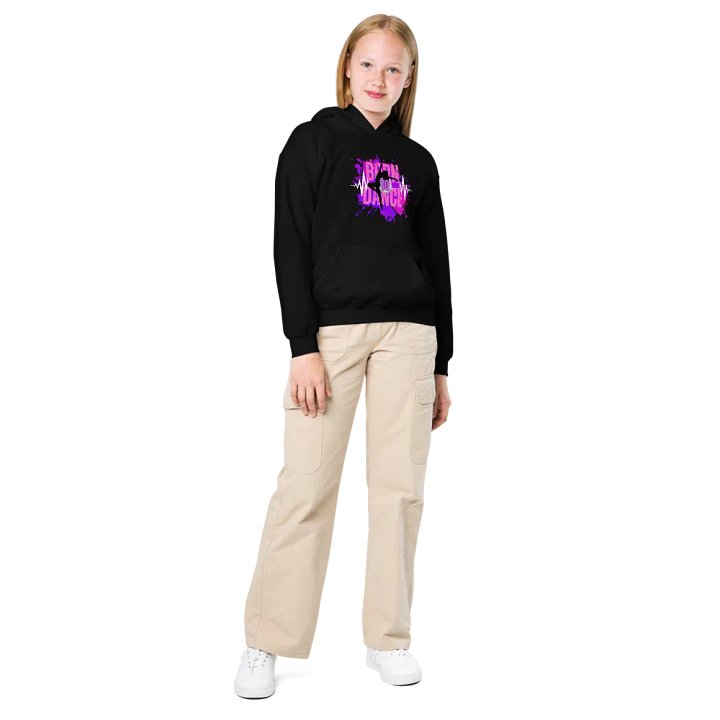 Born to Dance Her Silhouette Youth Hoodie product image (1)