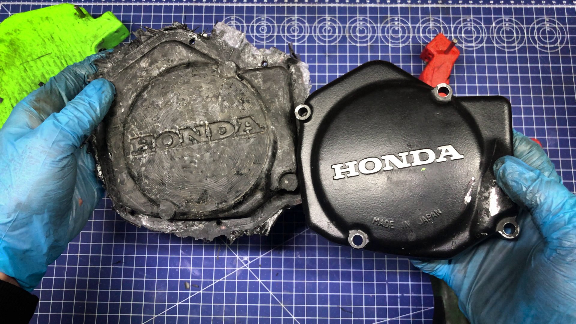 Carbon Fiber IGNITION COVER - Honda CR125 2002 | digital diy project product image (4)