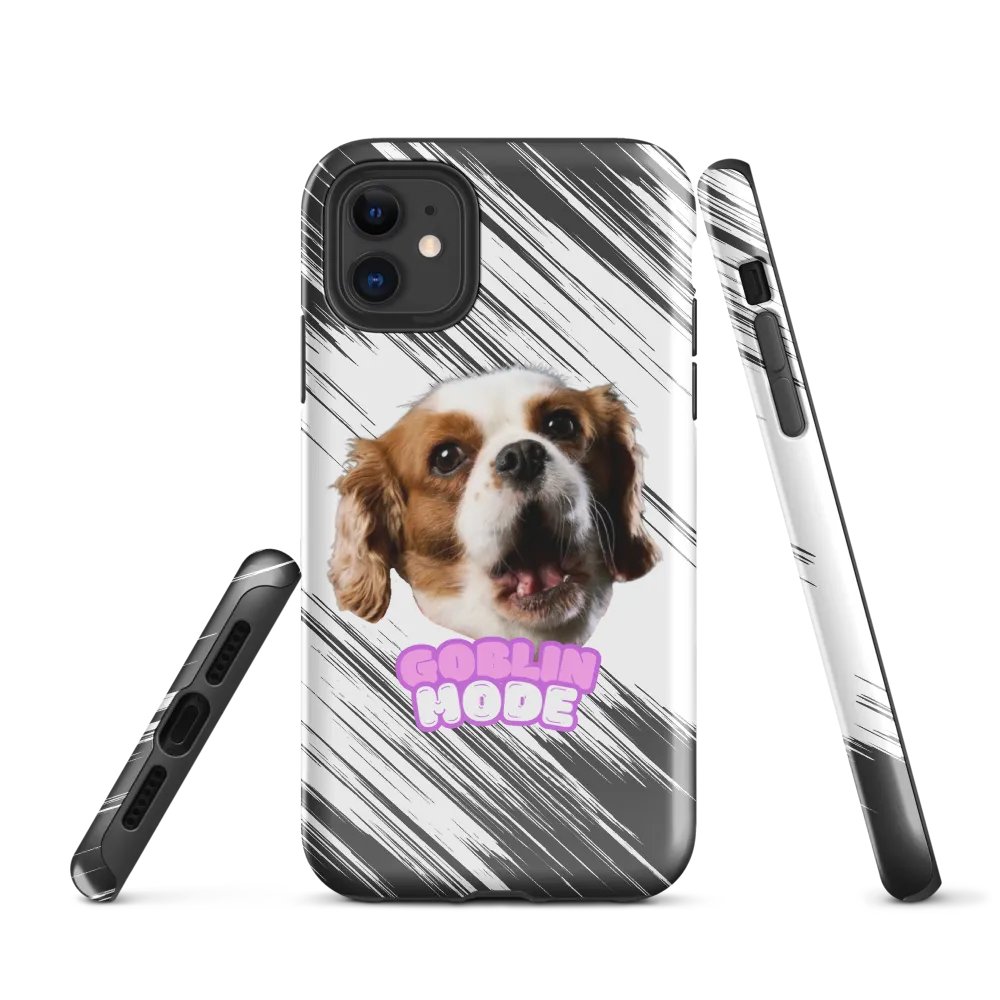 Goblin mode tough iPhone case product image (1)