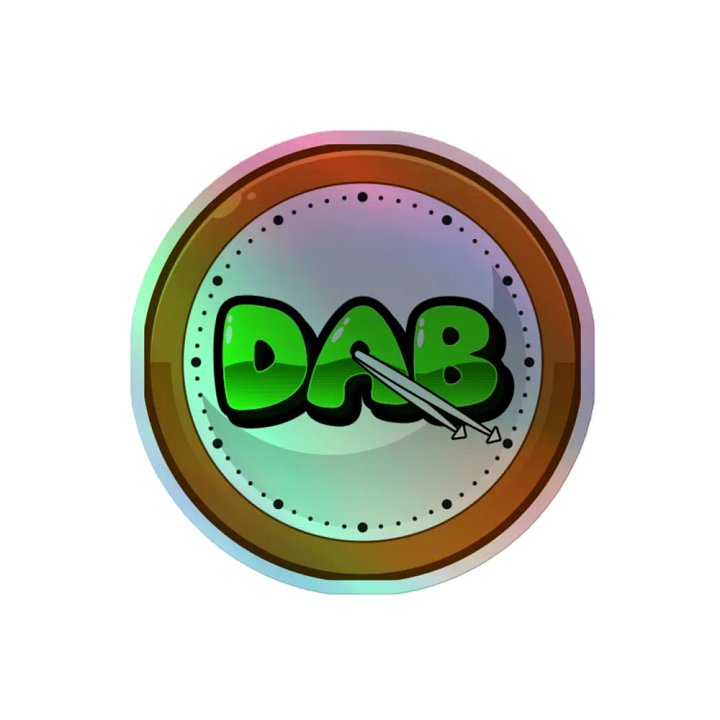 Dab Time Holographic Sticker product image (2)
