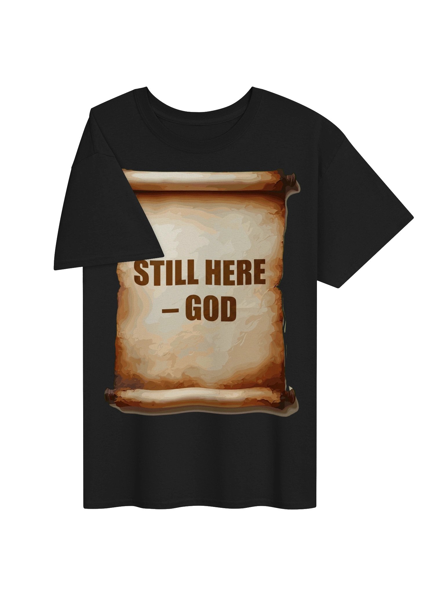 Still Here – God Vintage Scroll Tee product image (3)