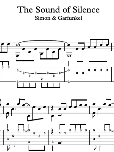 The Sound of Silence by Simon & Garfunkel product image (2)