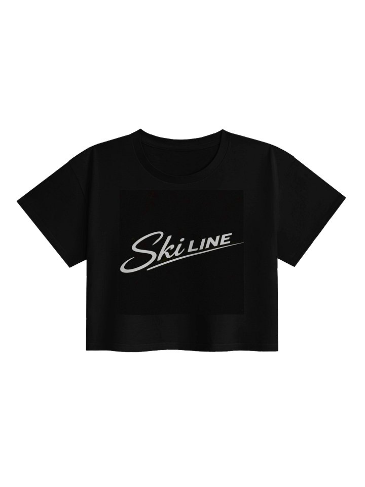Midnight Skyline Women's Crop Top (black) product image (1)