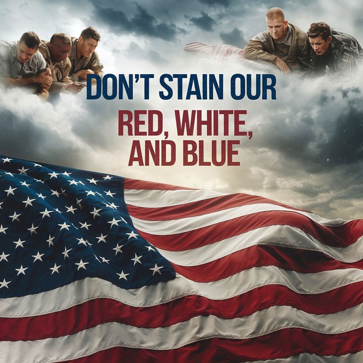 Don't Stain Our Red, White, And Blue product image (1)