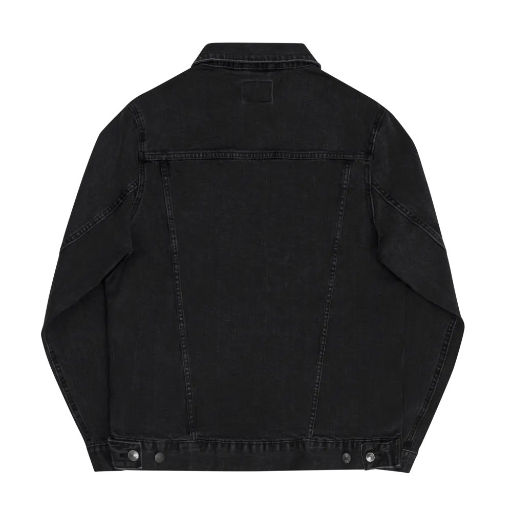 Halethulu Logo Denim Jacket product image (6)