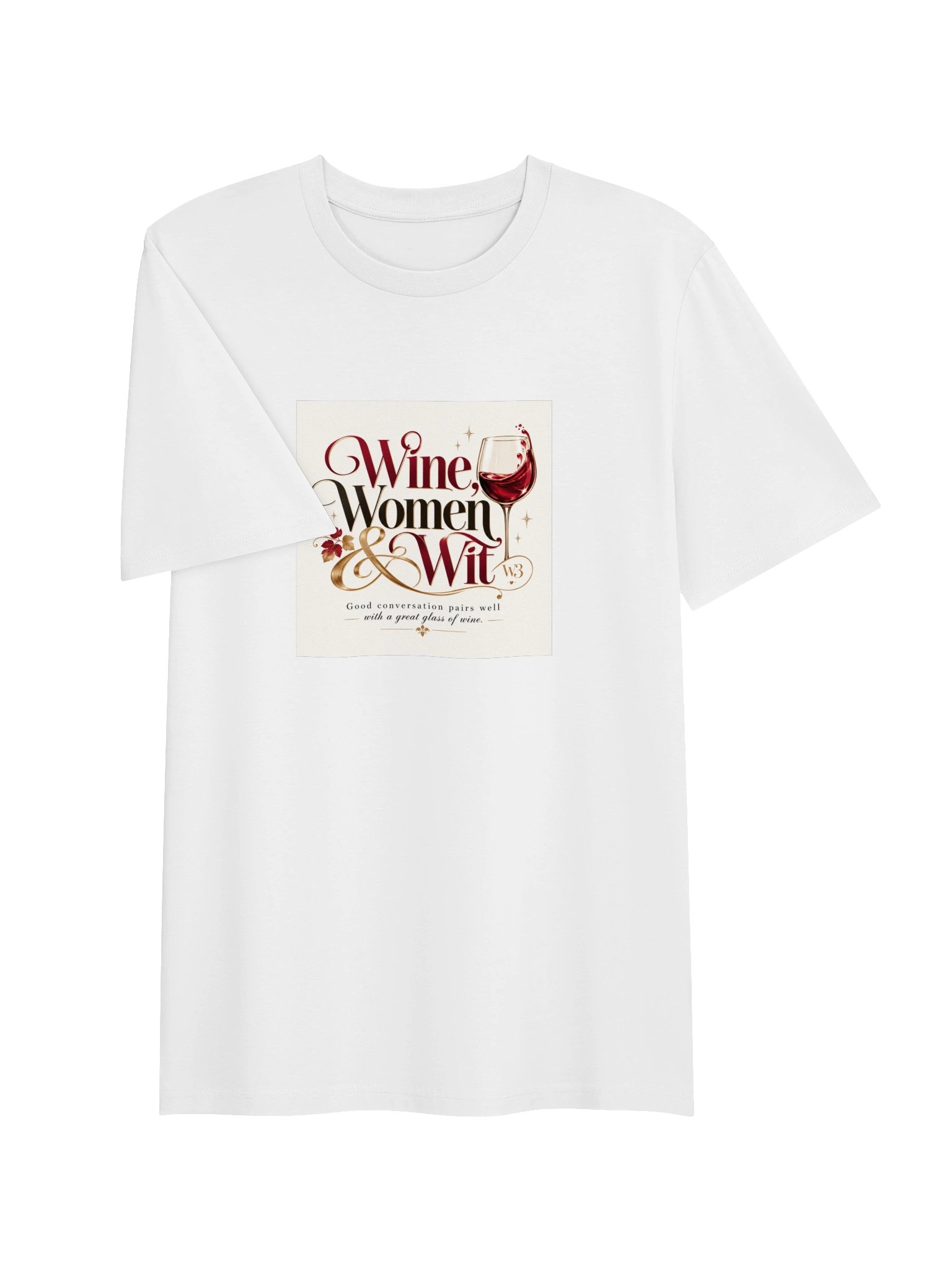 Wine, Women & Wit T-Shirt product image (3)
