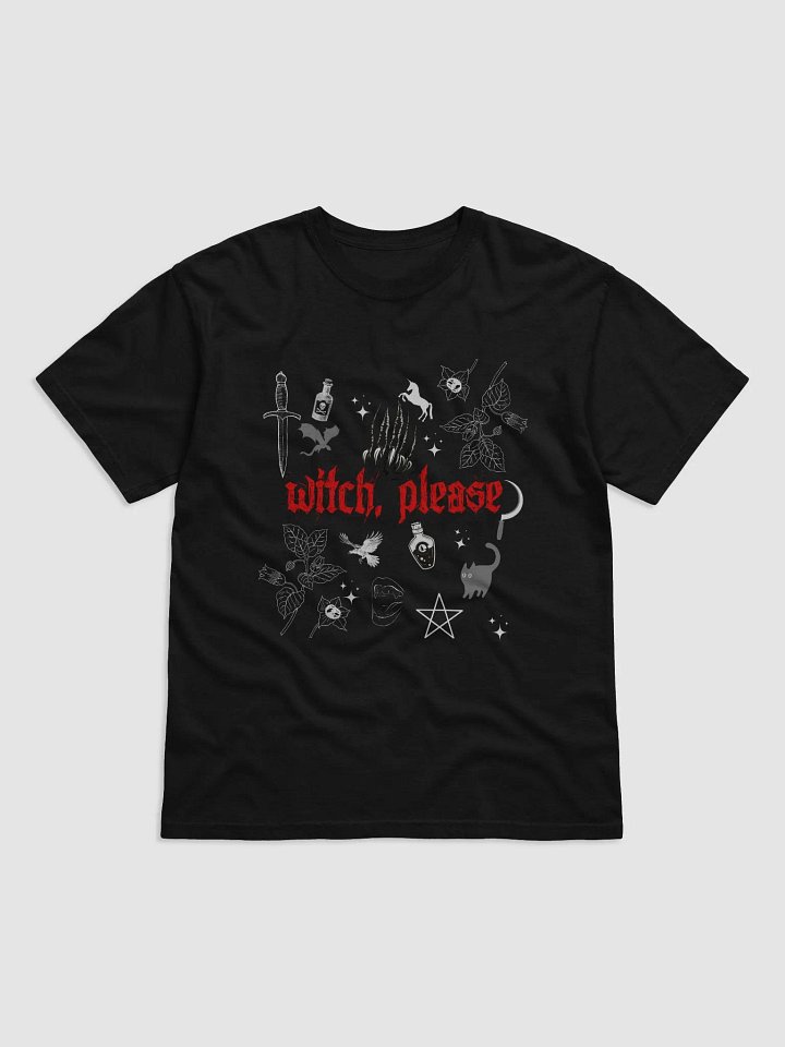 Witch, Please! Flash Tattoo Comfort Colors Tee product image (1)