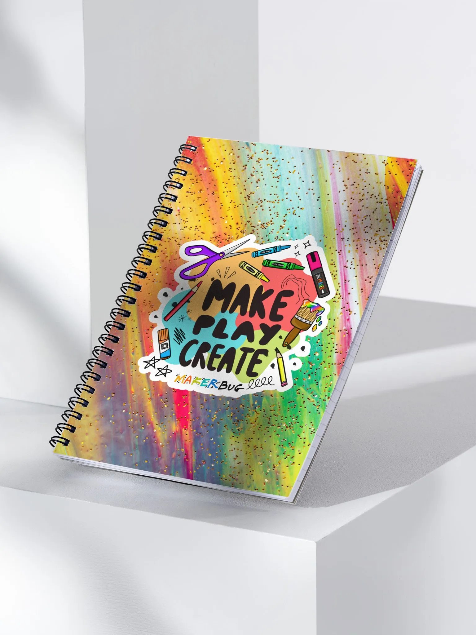 MAKE - PLAY - CREATE NOTEBOOK product image (4)