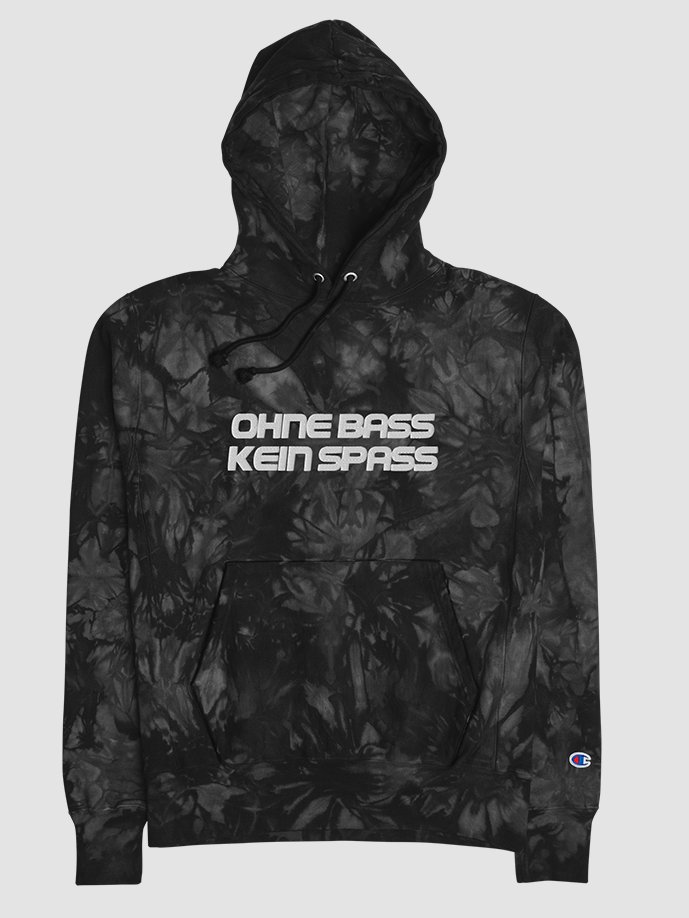 Ohne Bass Kein Spass x Unisex Champion Tie-Dye Hoodie product image (1)