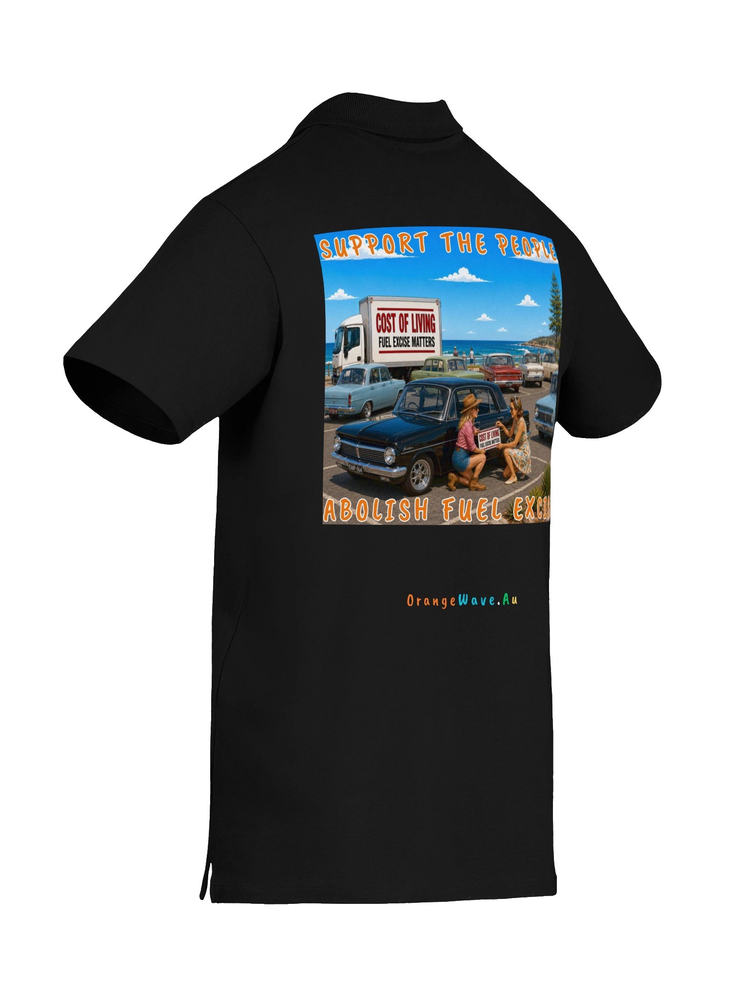 Support the People Abolish Fuel Excise Polo product image (8)
