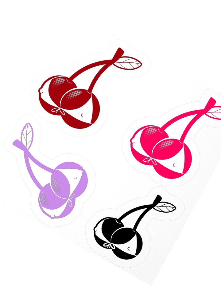 CHERRY STICKER SHEET product image (6)