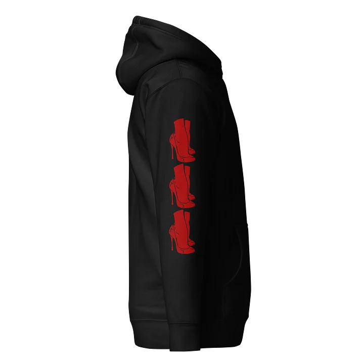 Ivory hoodie - blood red product image (2)