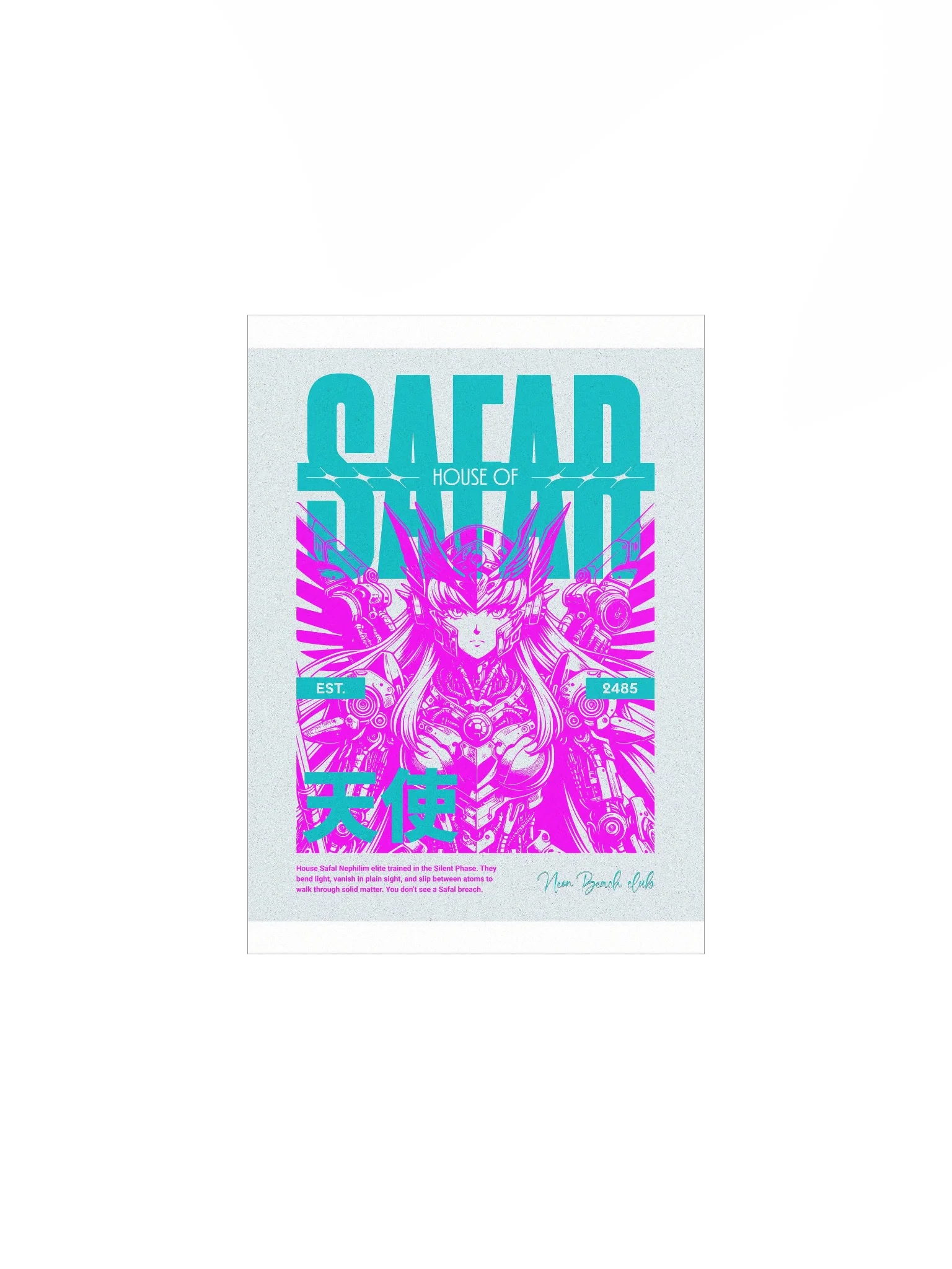 Vibrant Nephilim Poster Print