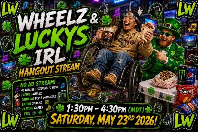 Come and hangout with us today from 1:30pm - 4:30pm (MDT)! Just going to be eating Donairs, drinking mug root beer & monsters!! #twitch #twitchstreamer #justchatting #bestfriend #goodvibesonly @turbowheelz95 