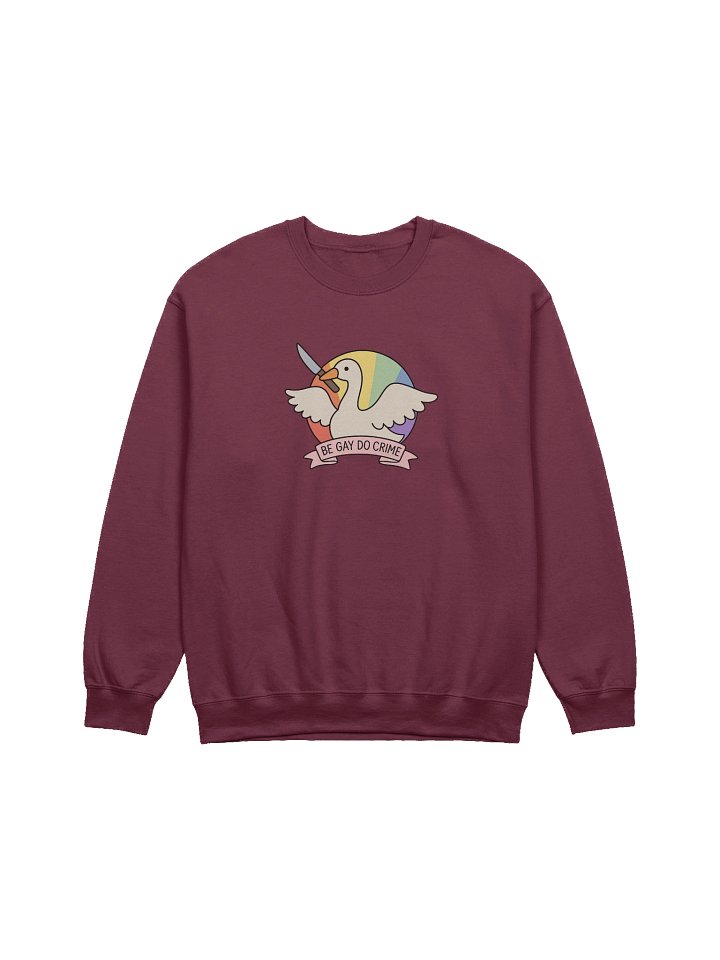 Be Gay Do Crime Crewneck Sweatshirt product image (5)