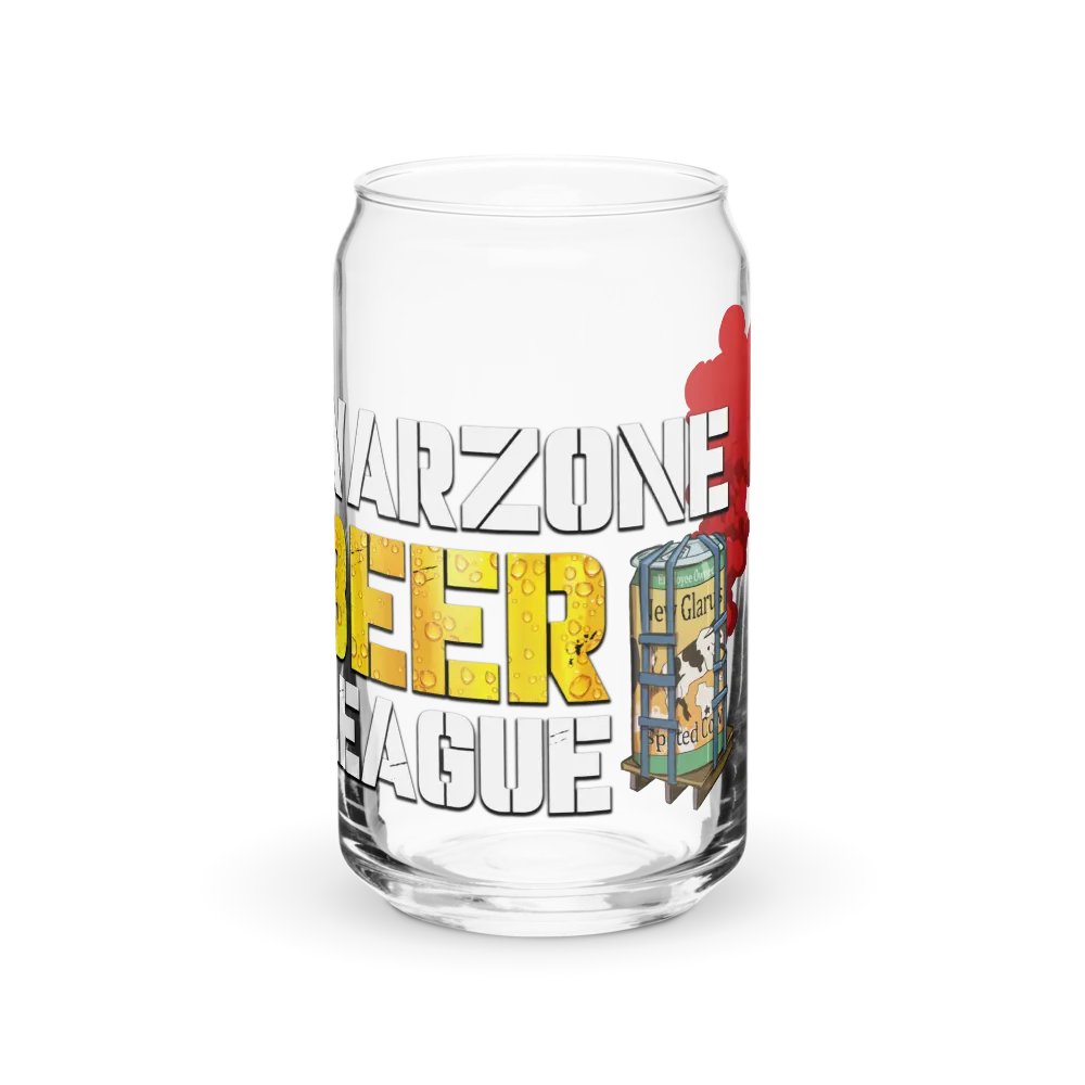 Warzone Beer League (Beer Loadout) - Can Shaped Glass product image (1)