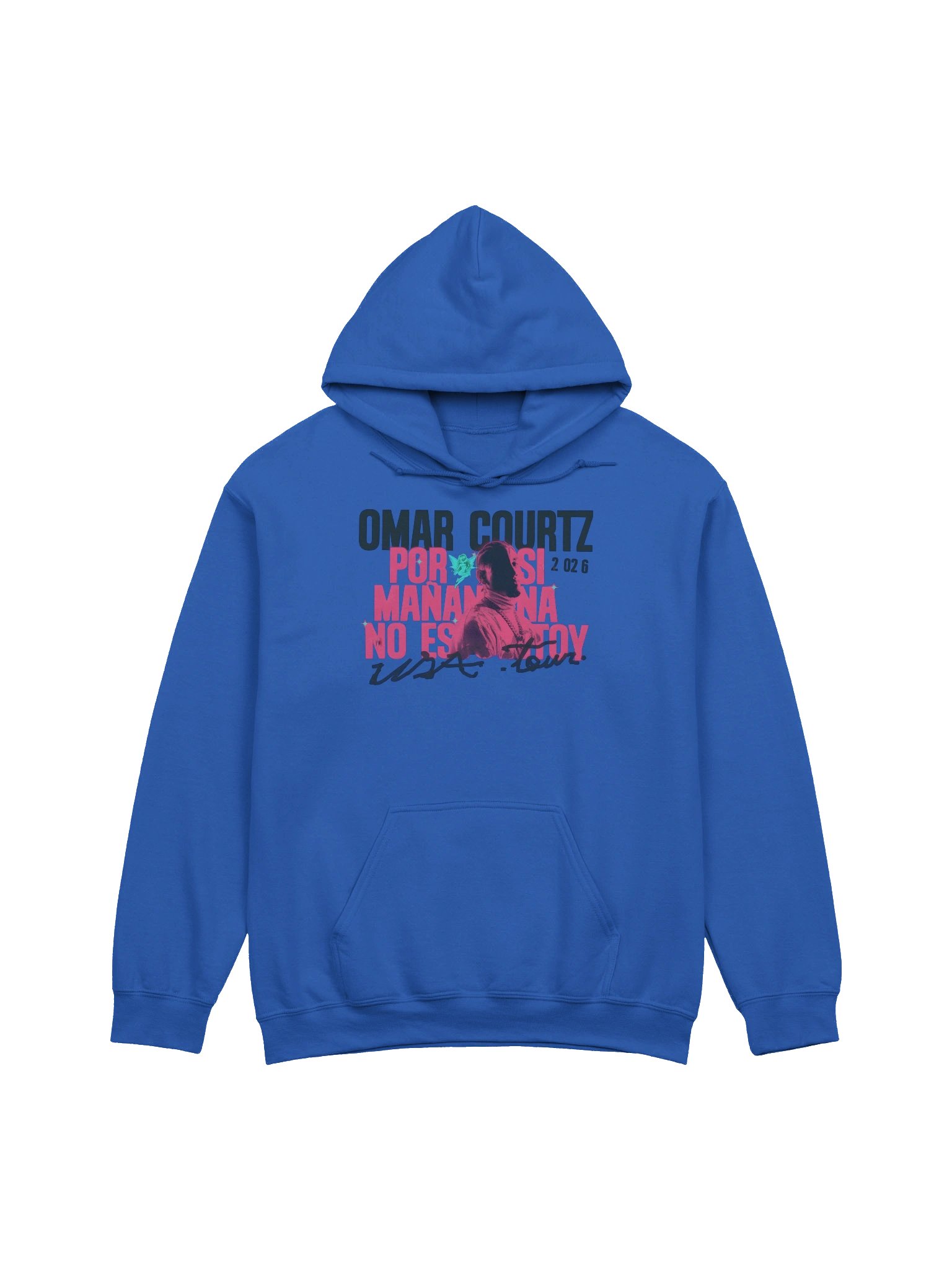 Omar Courtz Por Si Mañana No Estoy Tour Merch Hoodie product image (1)