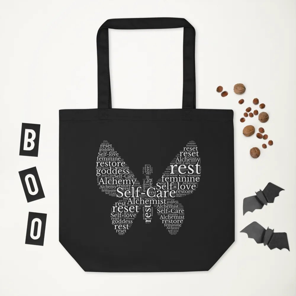 Self-Care Alchemy Cloud Tote Bag - Dark product image (2)