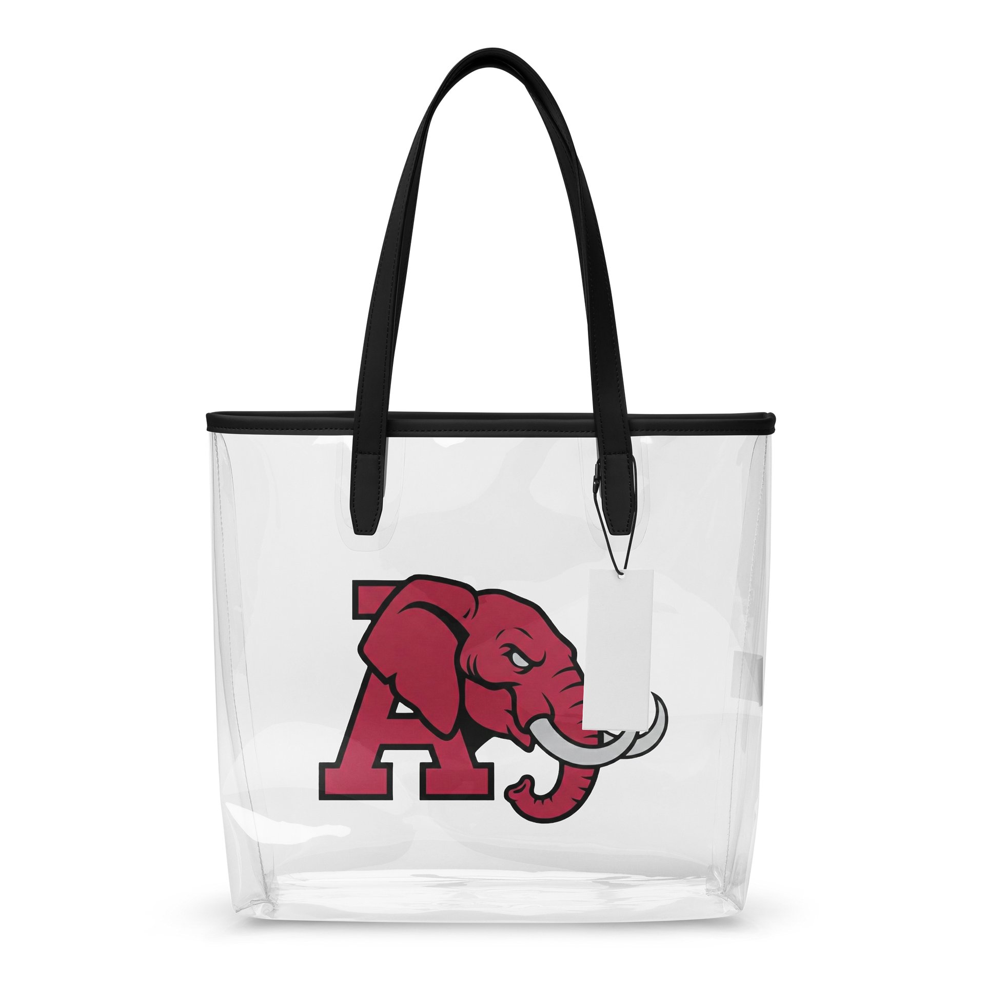 Crimson Elephant Clear Tote Bag product image (1)