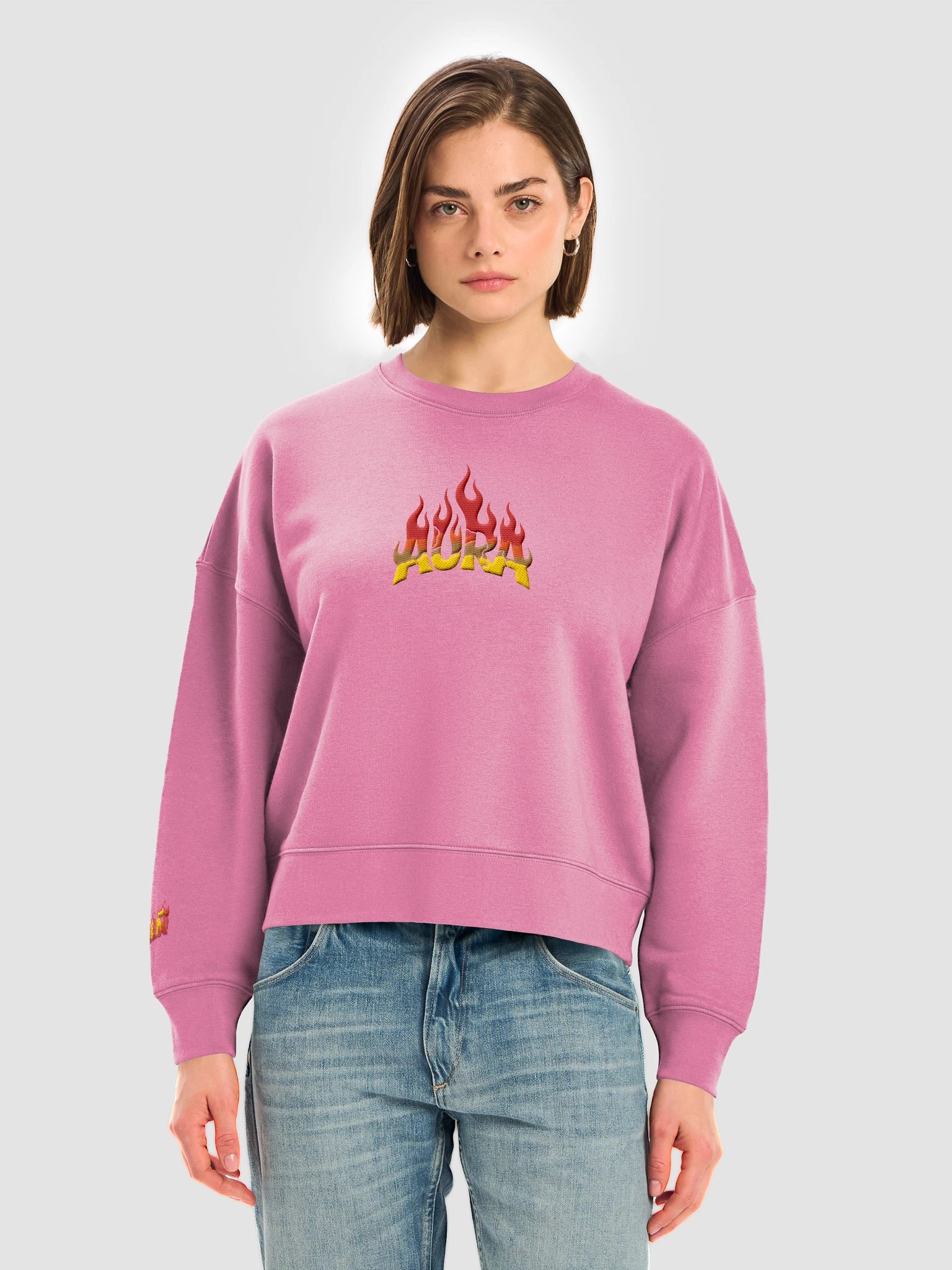 Flame AURA Organic Sweatshirt product image (7)