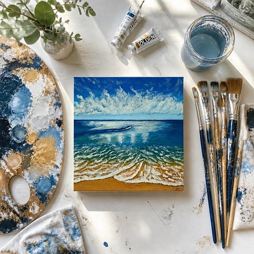 Ever looked at a painting halfway through and thought... 