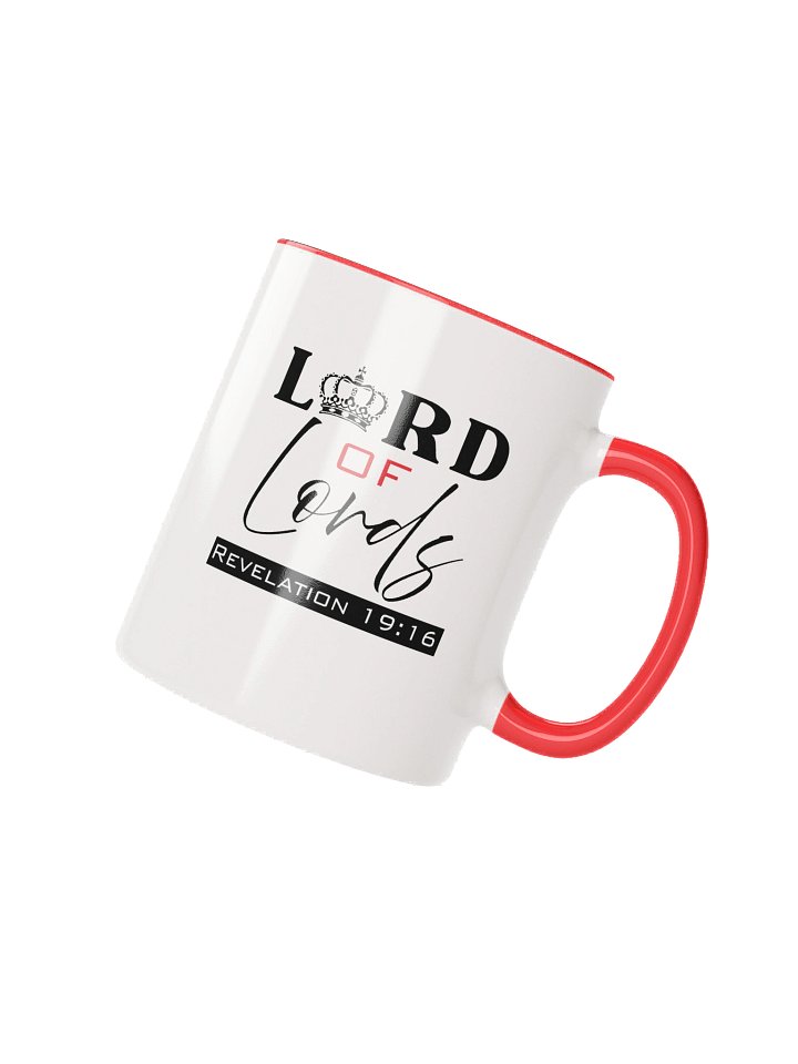 Lord of Lords Christian 11/15 oz Mug with double tone | Jesus Christ Faith Gift | Inspirational Coffee Cup for Believers product image (4)