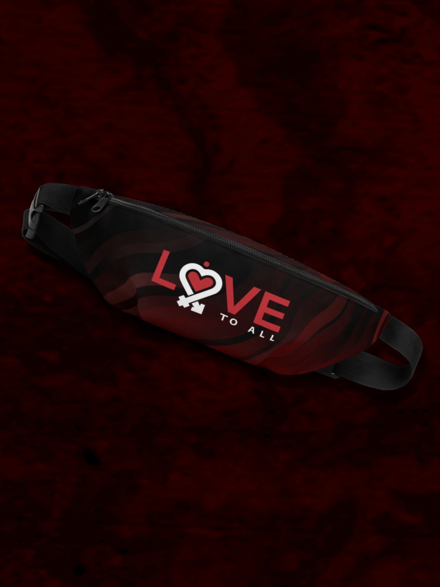 Red Wave Fanny Pack product image (1)