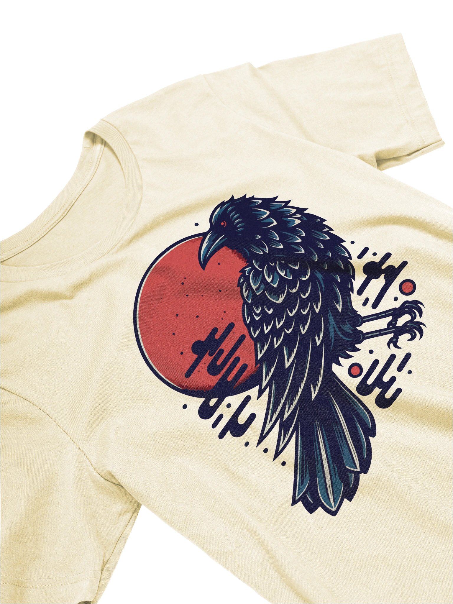 Japanese Crow Sunset T-shirt product image (39)