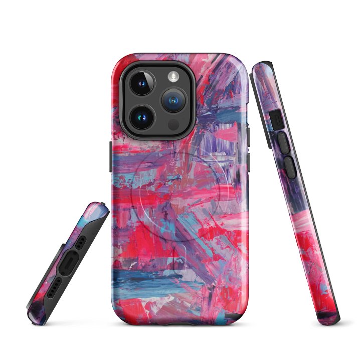 "Prickle-Me-Pink" Rugged Mag-Safe iPhone Case product image (1)