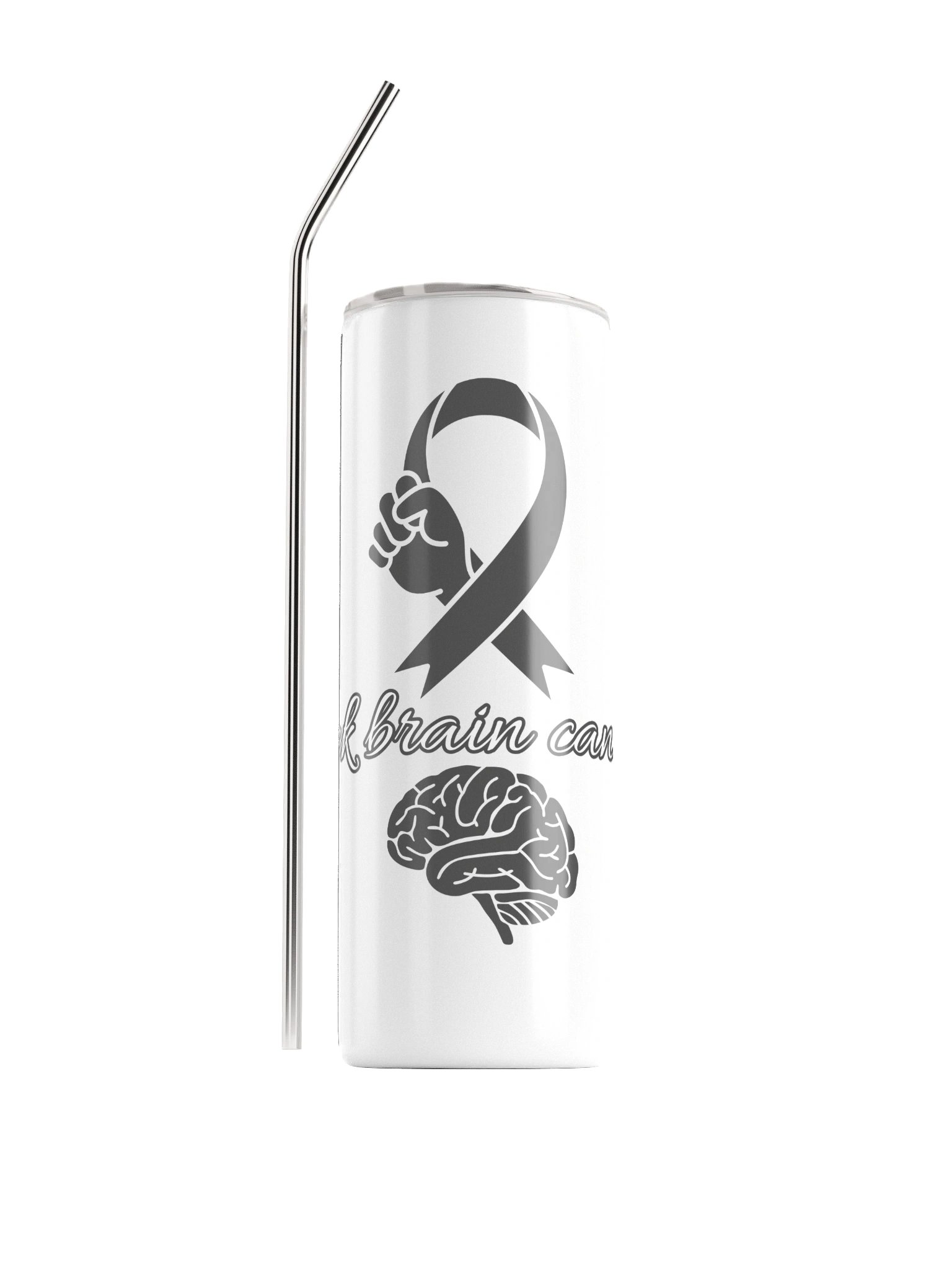 Fuck brain Cancer tumbler product image (1)
