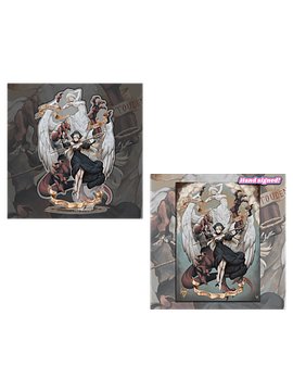 Marcille and Falin Signed Poster Print and Acrylic standee